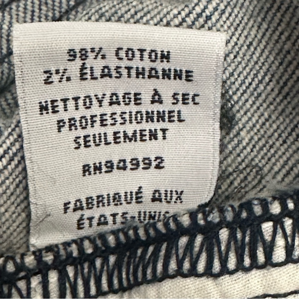 Jonathan Simkhai Designer Womans Distressed Jeans Blue Light Wash Size 25 - Picture 11 of 13